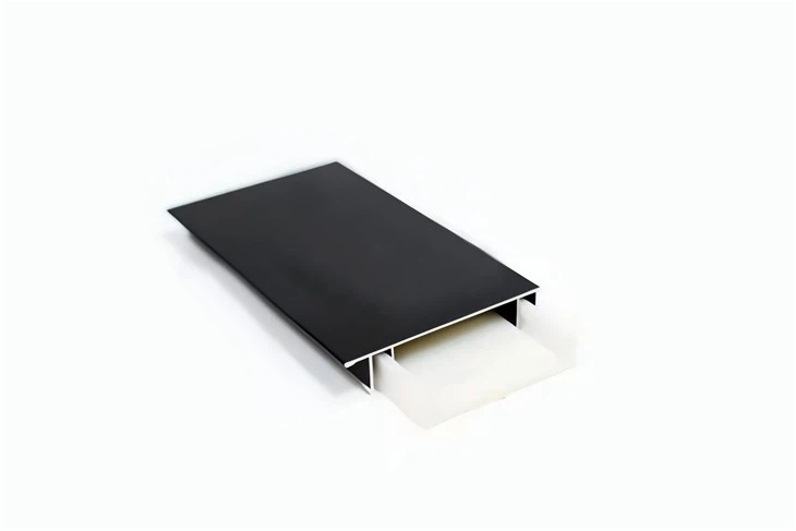 Juodos anoduoto aliuminio grindjuostės